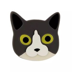 Acrylic Cat Brooch